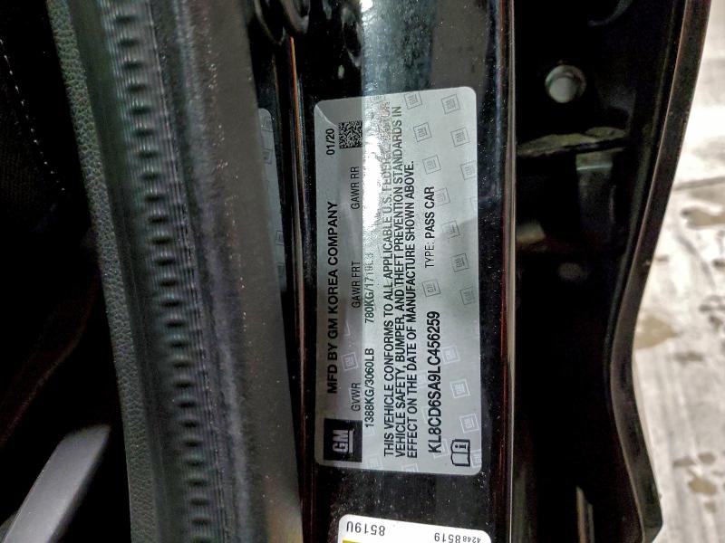 2020 CHEVROLET SPARK 1LT #3311469355