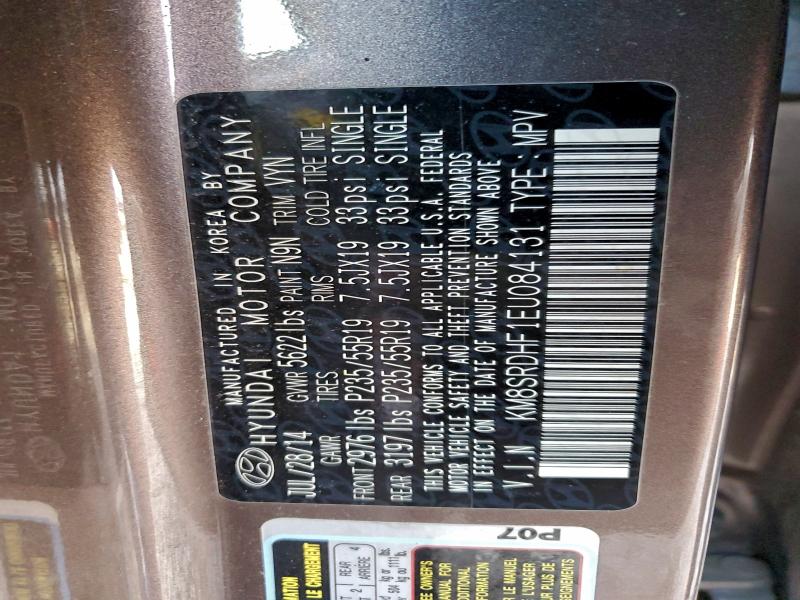 2014 HYUNDAI SANTA FE G #3302795959