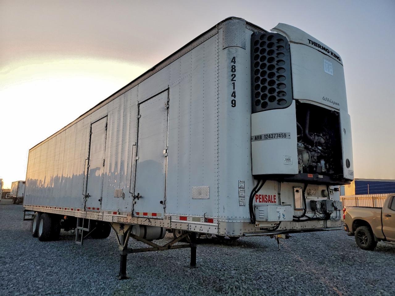 Lot #3304500531 2015 GGSD REEFER