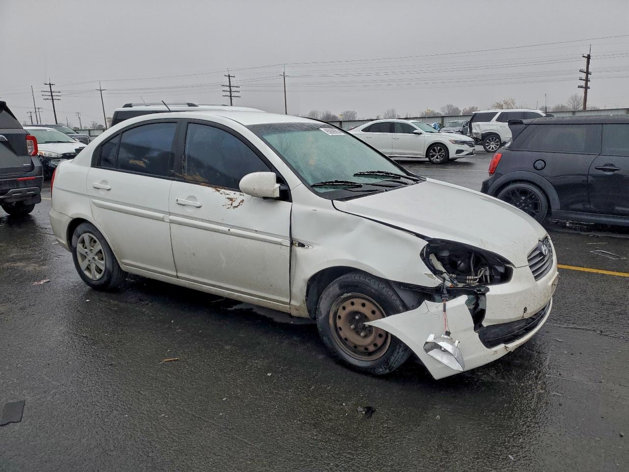 Lot #3311823187 2009 HYUNDAI ACCENT GLS