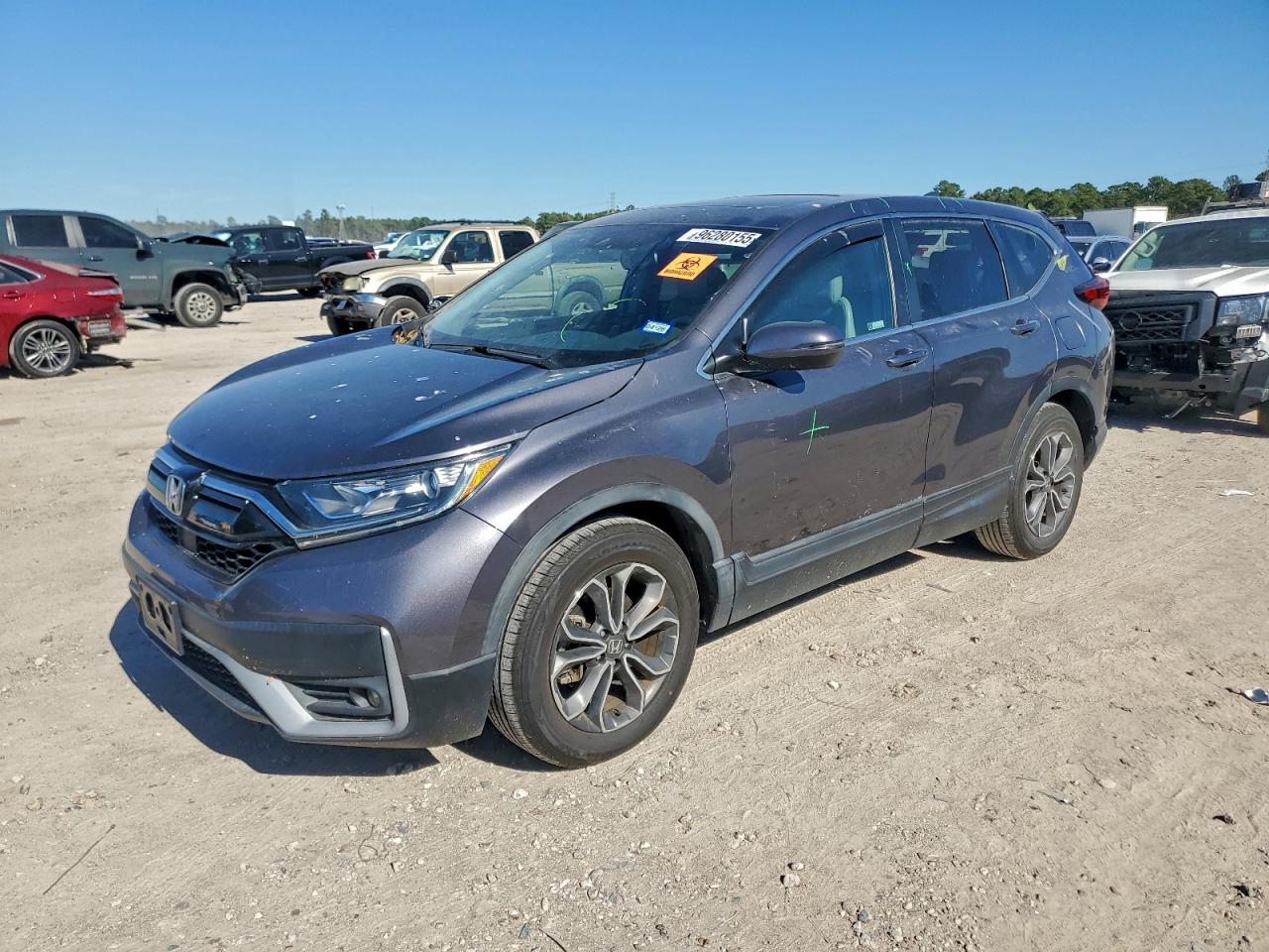 Lot #3311609273 2020 HONDA CR-V EXL