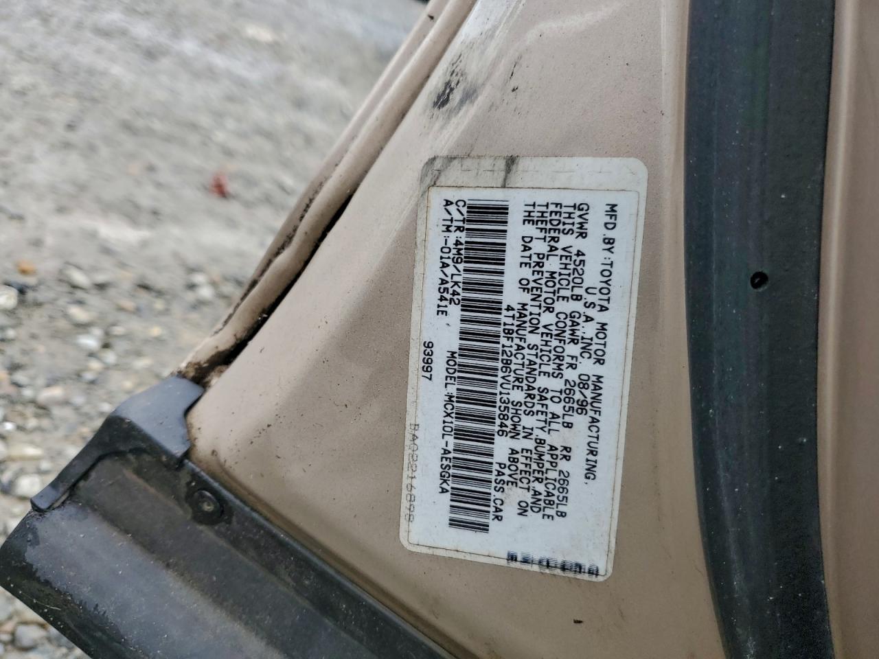 Lot #3315919100 1997 TOYOTA AVALON XL