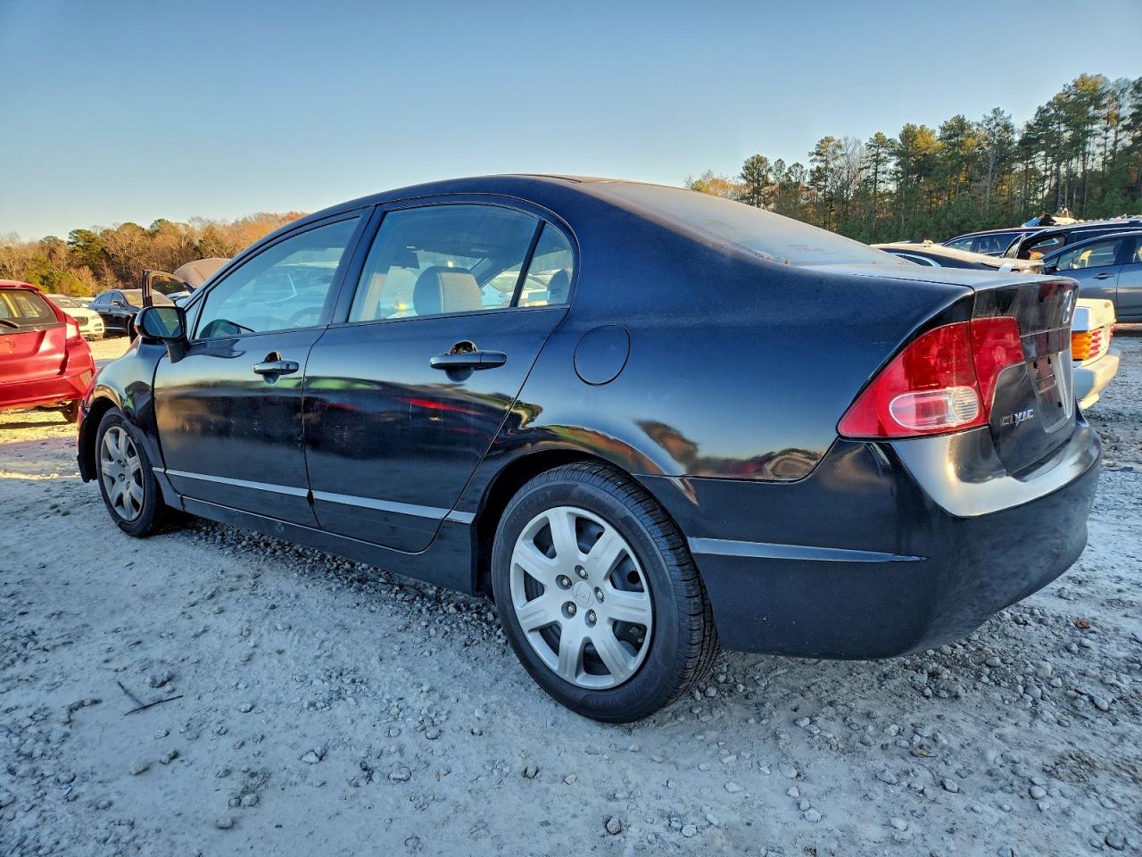 Lot #3316802451 2008 HONDA CIVIC LX