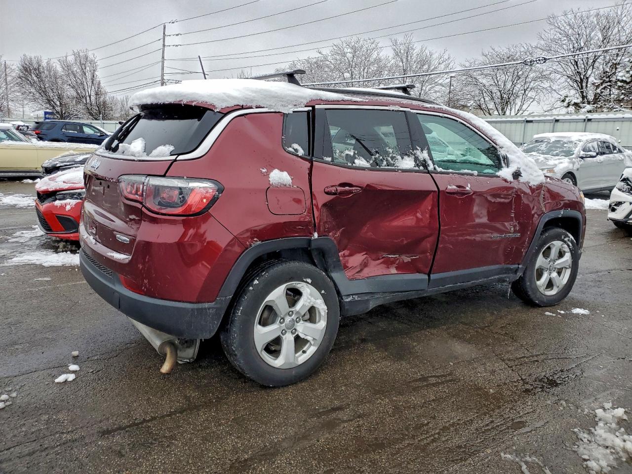 Lot #3315662802 2021 JEEP COMPASS LA