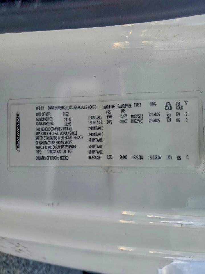 Lot #3319074260 2023 FREIGHTLINER CASCADIA 1