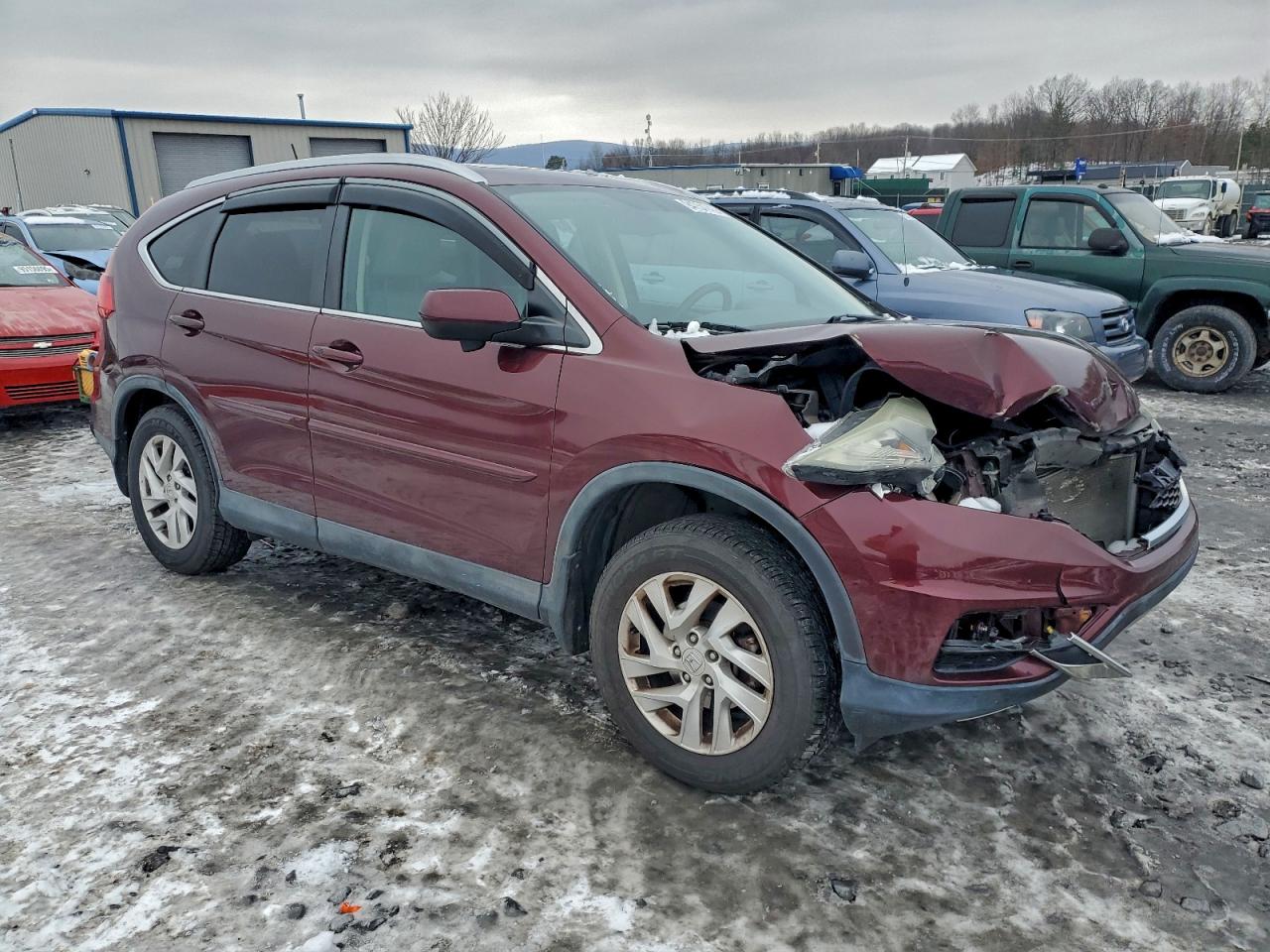 Lot #3315970104 2015 HONDA CR-V EXL