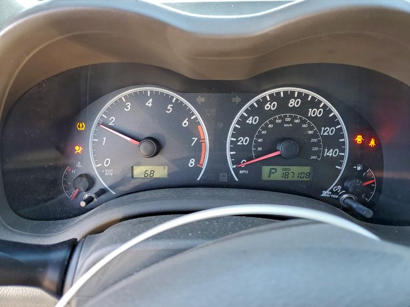 2010 TOYOTA COROLLA BA #3305287397