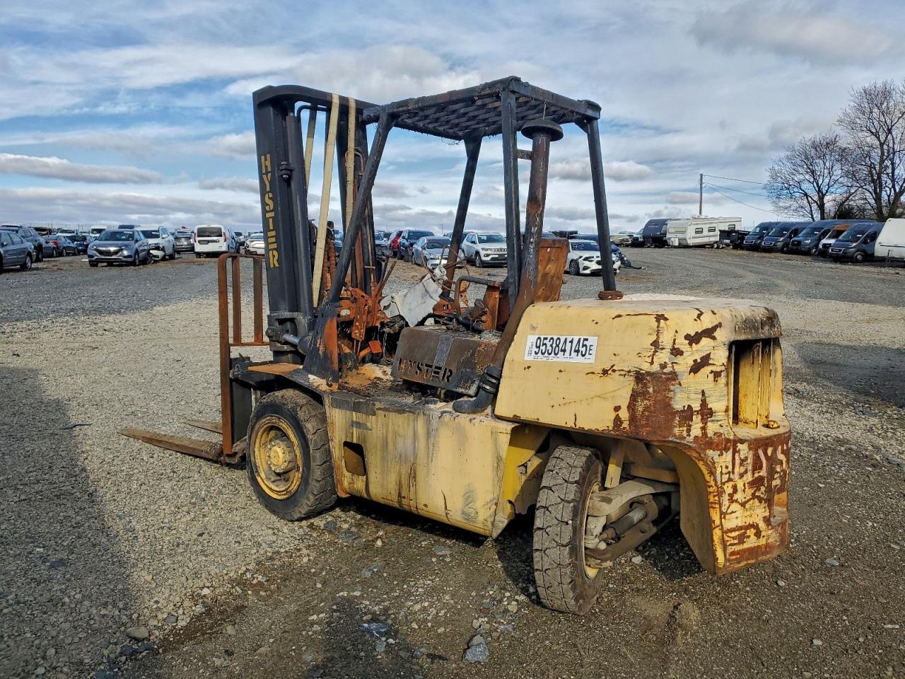 Lot #3312498632 1995 HYSTER H80XL