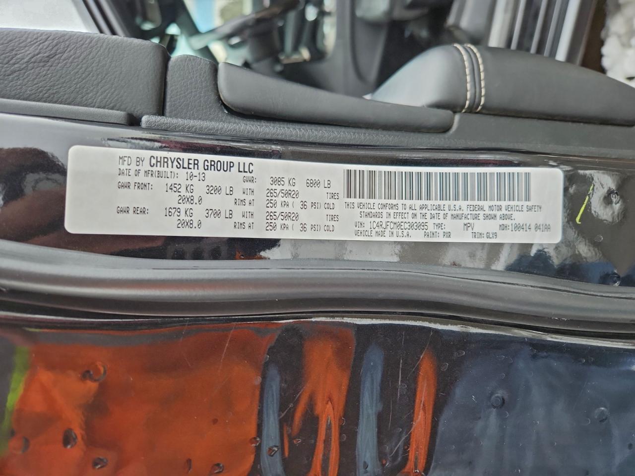 JEEP GRAND CHEROKEE OVERLAND