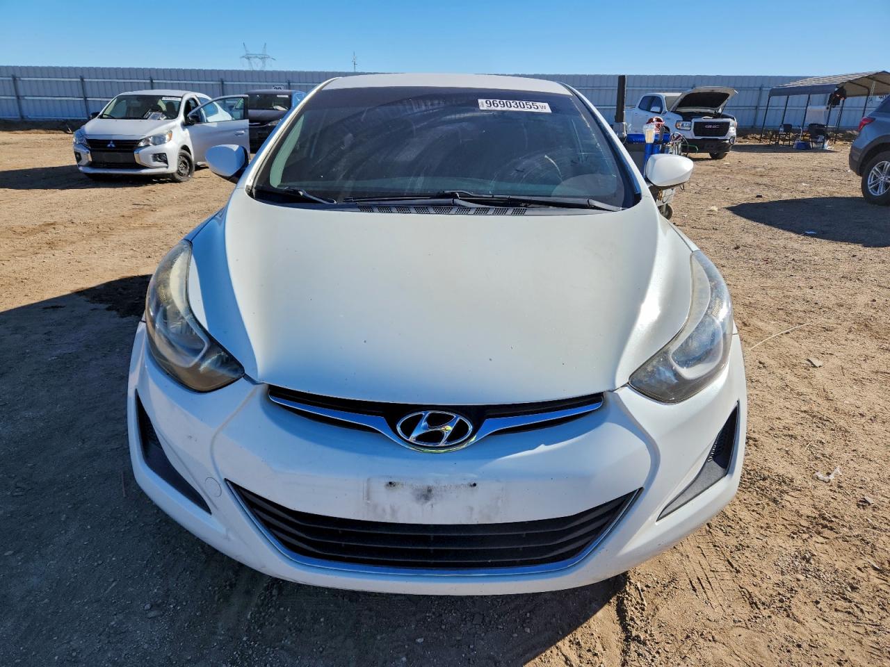 Lot #3311737244 2014 HYUNDAI ELANTRA SE