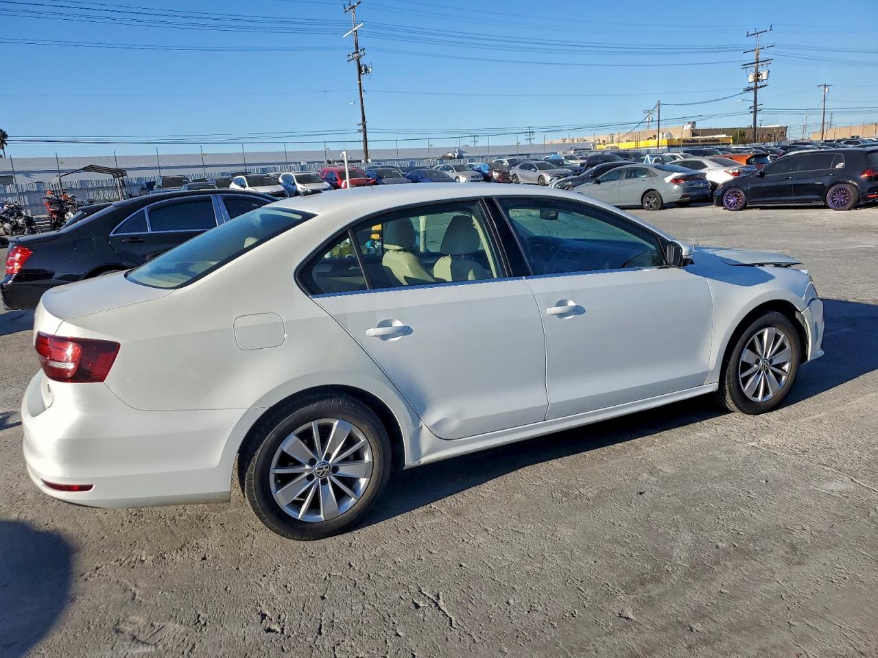 Lot #3309605606 2016 VOLKSWAGEN JETTA SE
