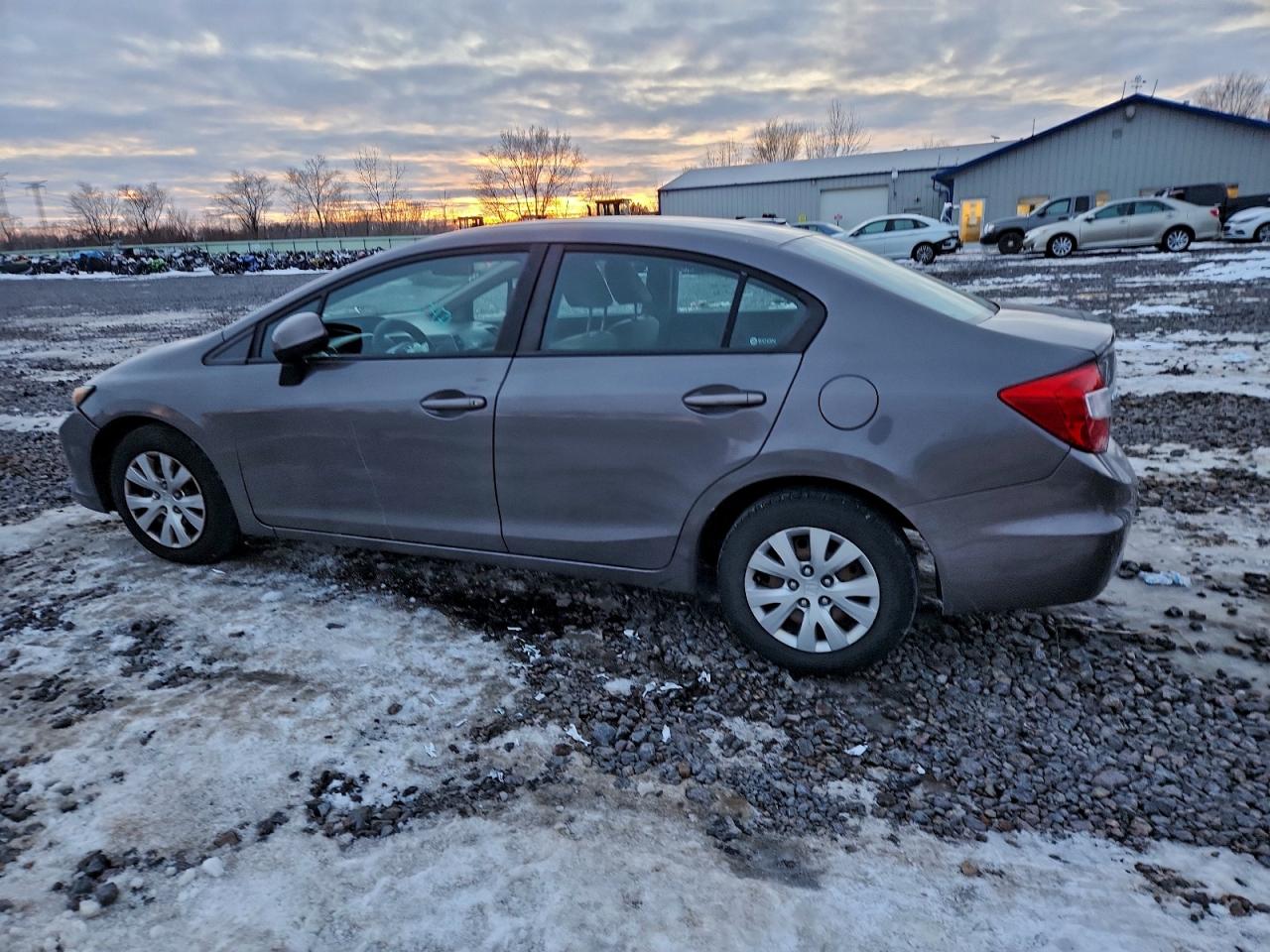Lot #3309210618 2012 HONDA CIVIC LX