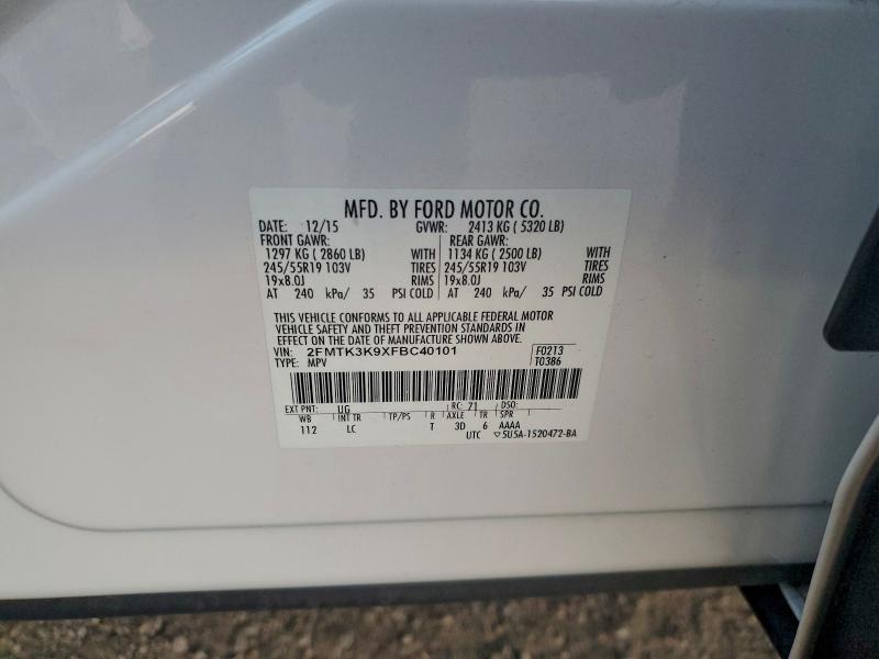 2015 FORD EDGE TITAN #3319063302