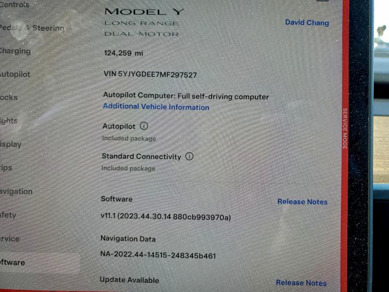 2021 TESLA MODEL Y #3301905419