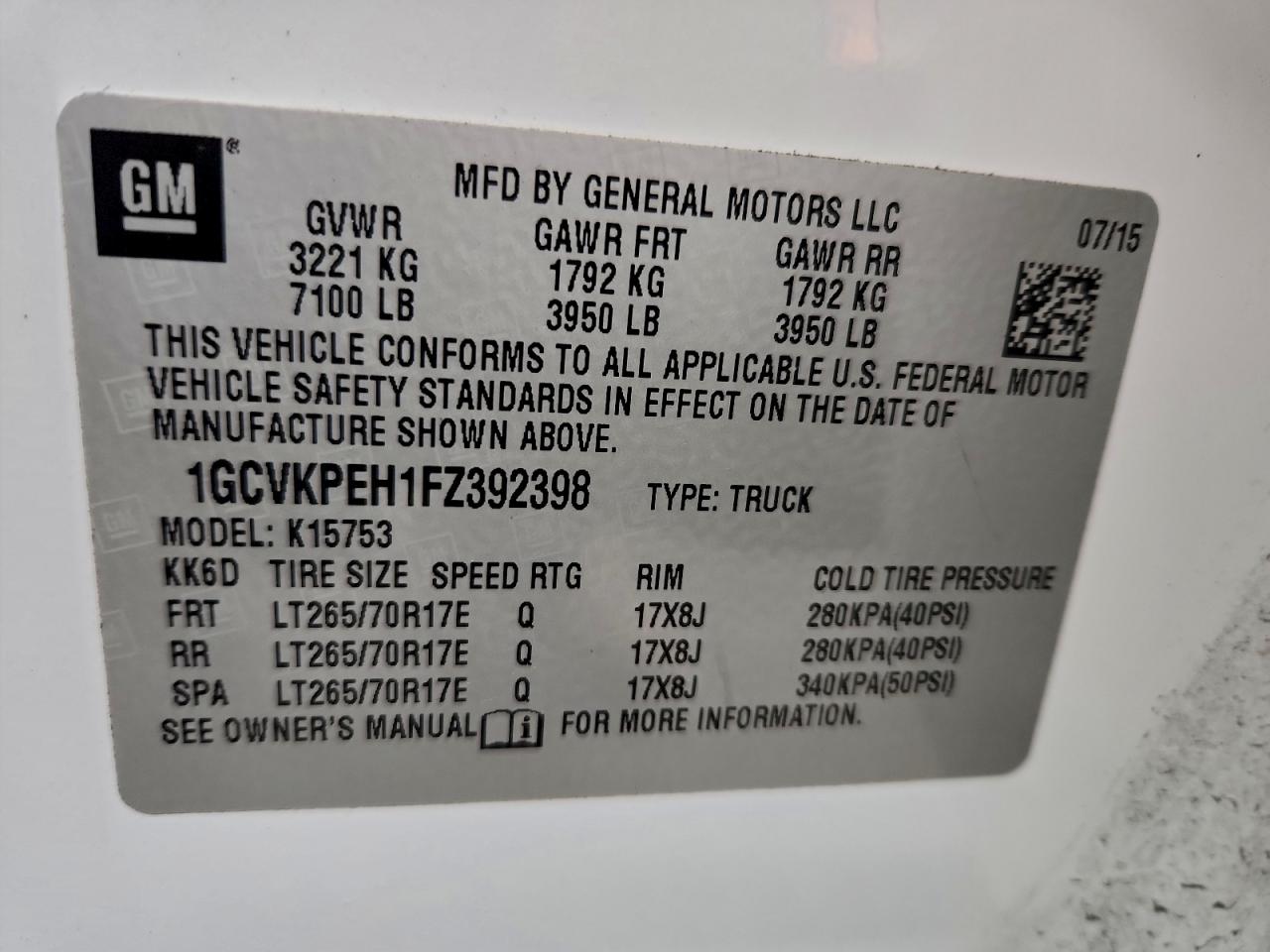 CHEVROLET SILVERADO K1500