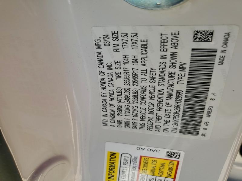 2024 HONDA CR-V LX #3317031054