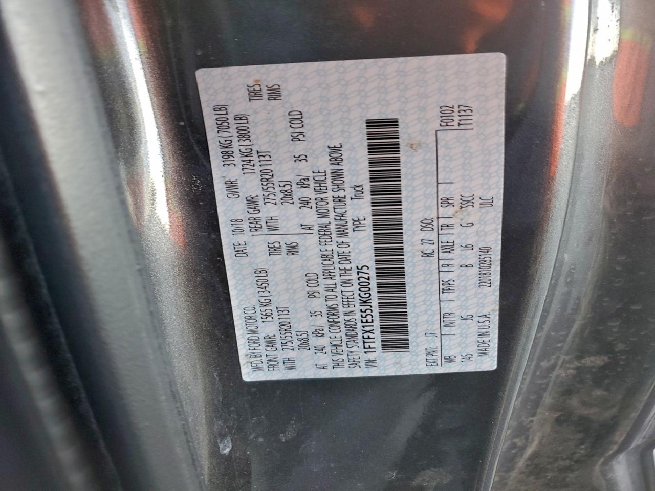 FORD F-150 SUPER CAB