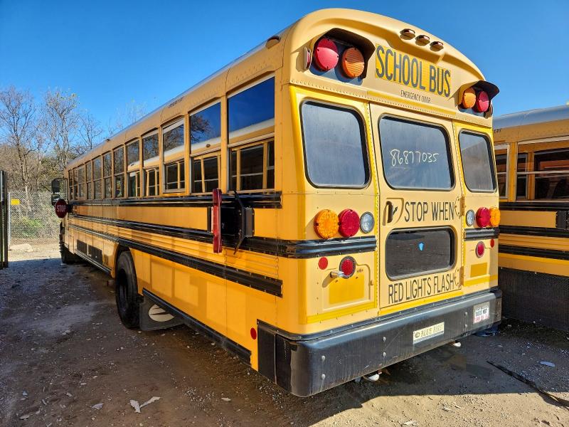 2012 BLUE BIRD SCHOOL BUS #3305292306