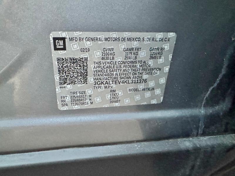 2019 GMC TERRAIN SL #3305289319