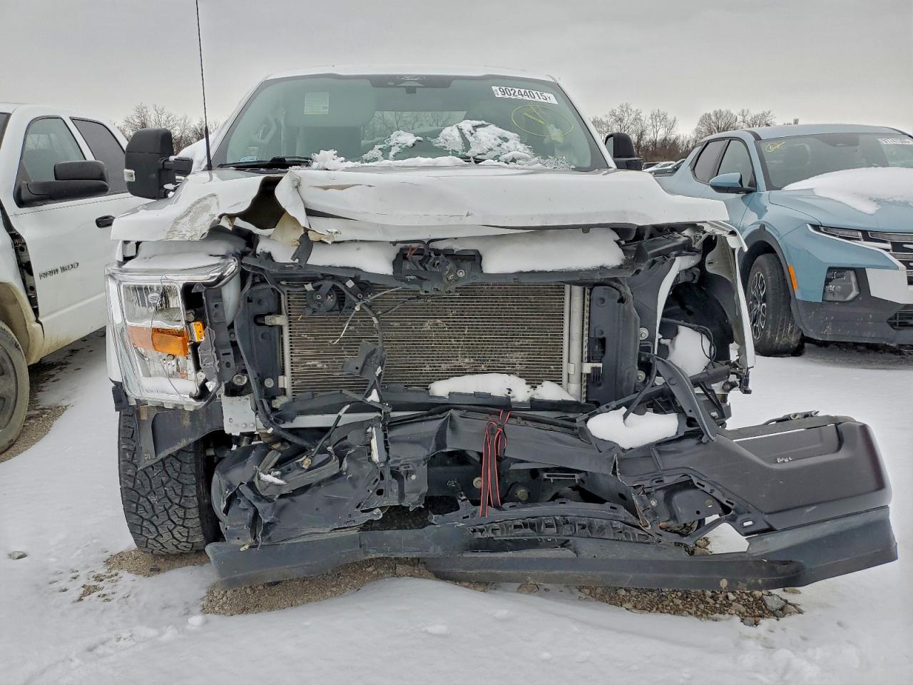 Lot #3317706085 2022 FORD F150 SUPER