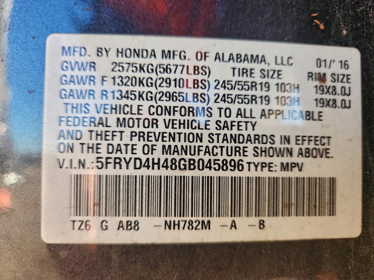 ACURA MDX TECHNOLOGY