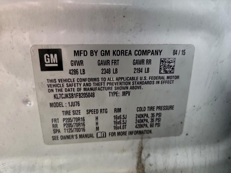 2015 CHEVROLET TRAX LS #3311473283