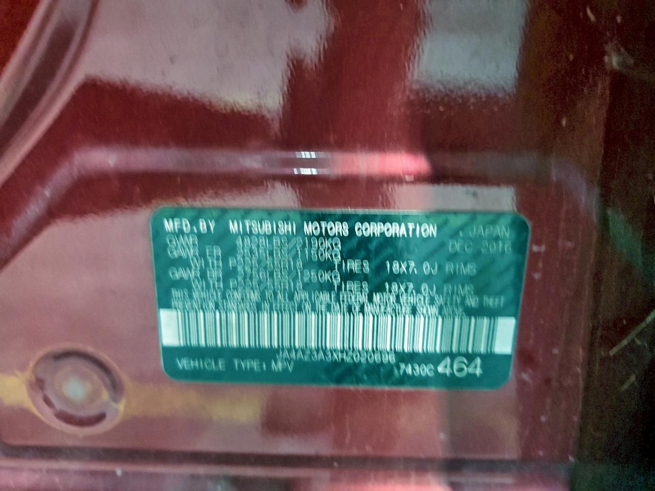 MITSUBISHI OUTLANDER SE