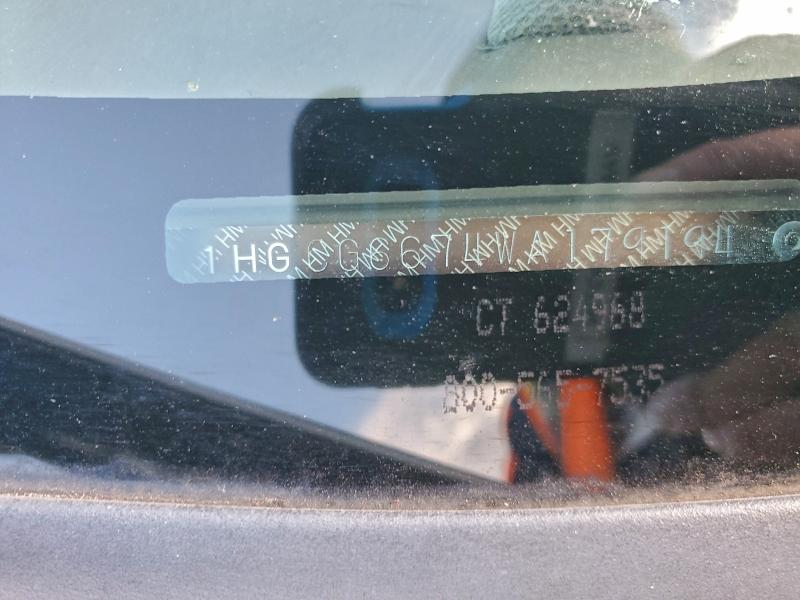 1998 HONDA ACCORD EX #3315886124