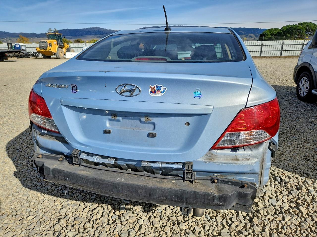 Lot #3304812674 2013 HYUNDAI ACCENT GLS