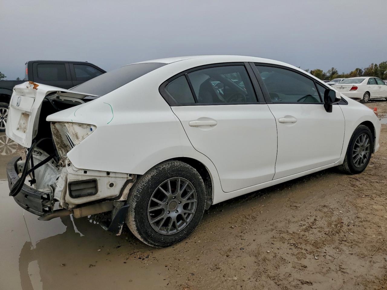 Lot #3304818543 2012 HONDA CIVIC LX