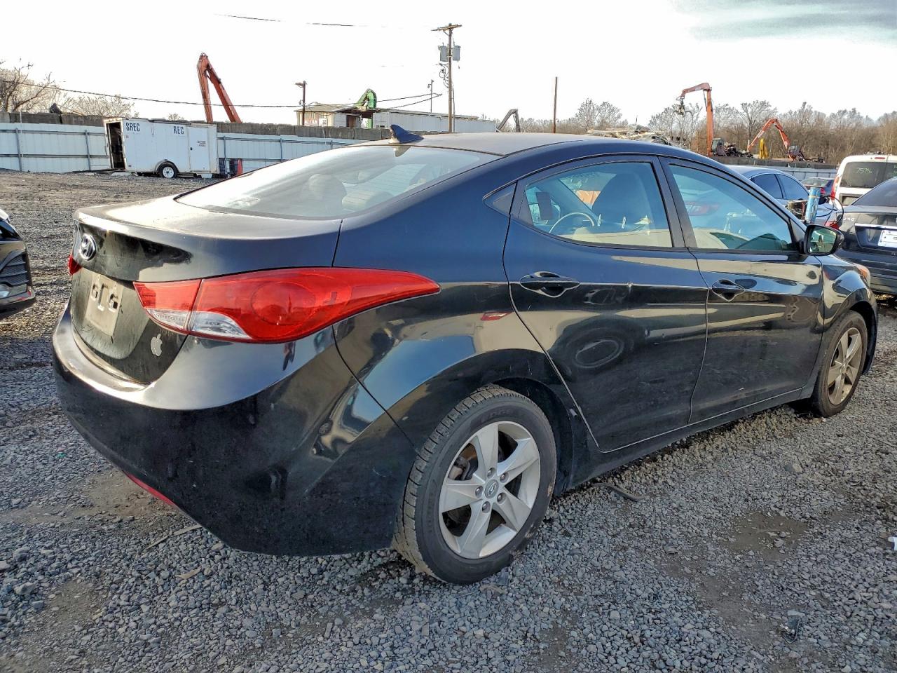 Lot #3305355317 2012 HYUNDAI ELANTRA