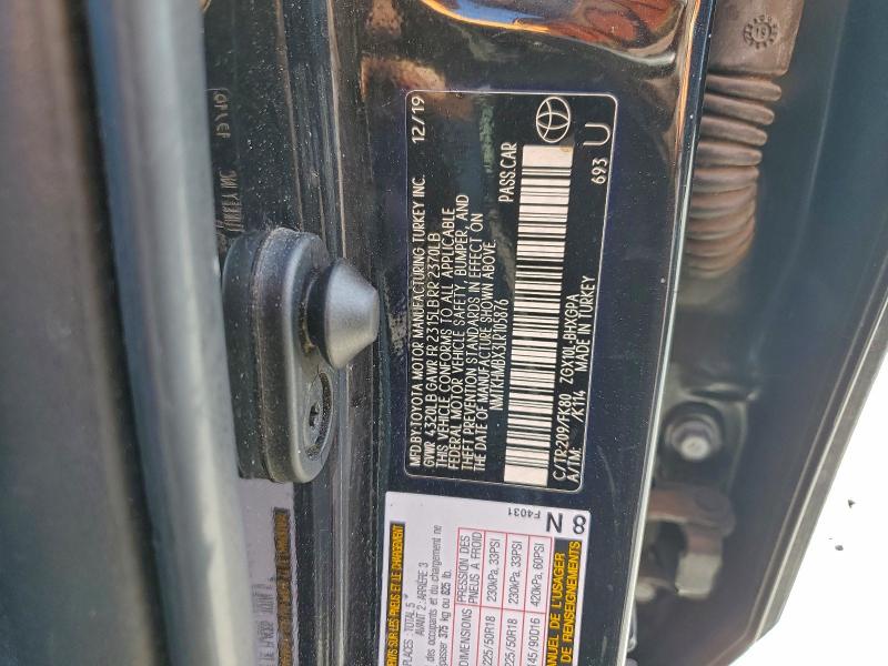 2020 TOYOTA C-HR XLE #3303885795