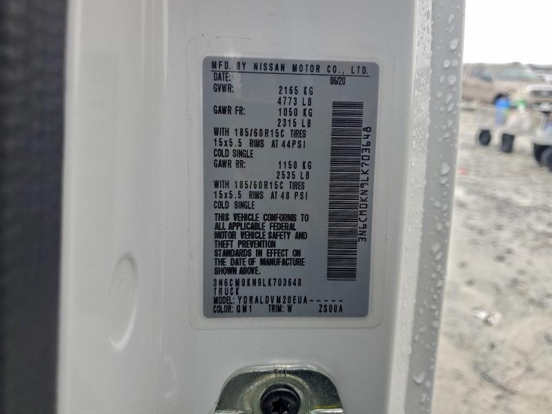 2020 NISSAN NV200 2.5S #3302706097