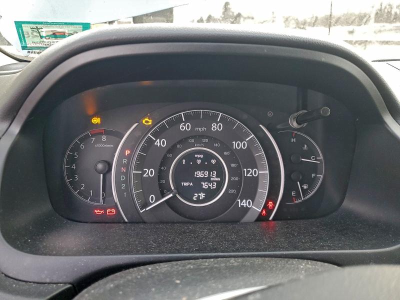 2014 HONDA CR-V LX #3311462300