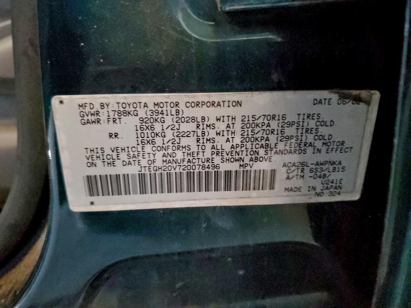 2002 TOYOTA RAV4 #3309450993