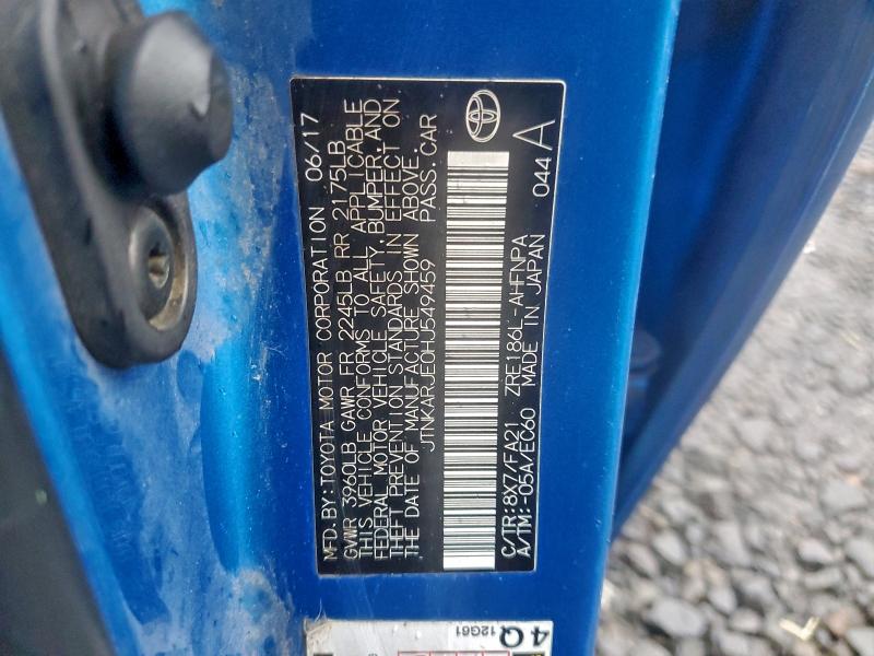 2017 TOYOTA COROLLA IM #3310388022