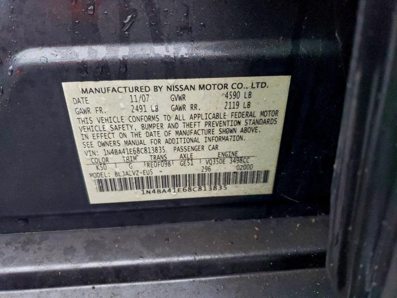 2008 NISSAN MAXIMA SE #3304745947