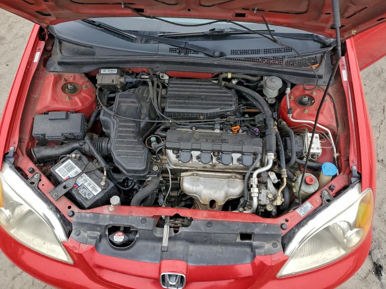 Lot #3316039226 2001 HONDA CIVIC EX