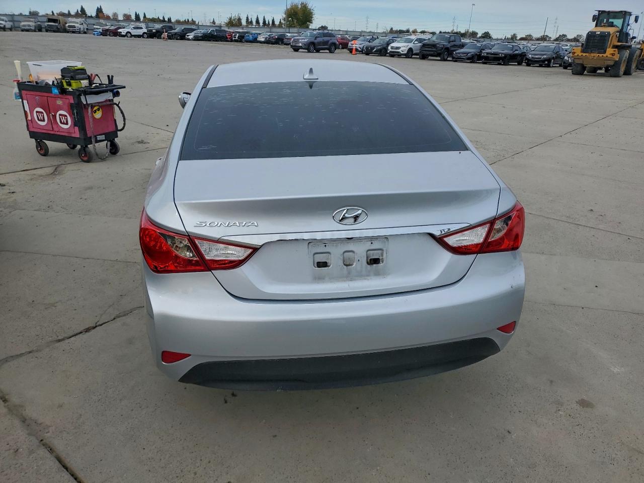 Lot #3311455241 2014 HYUNDAI SONATA GLS