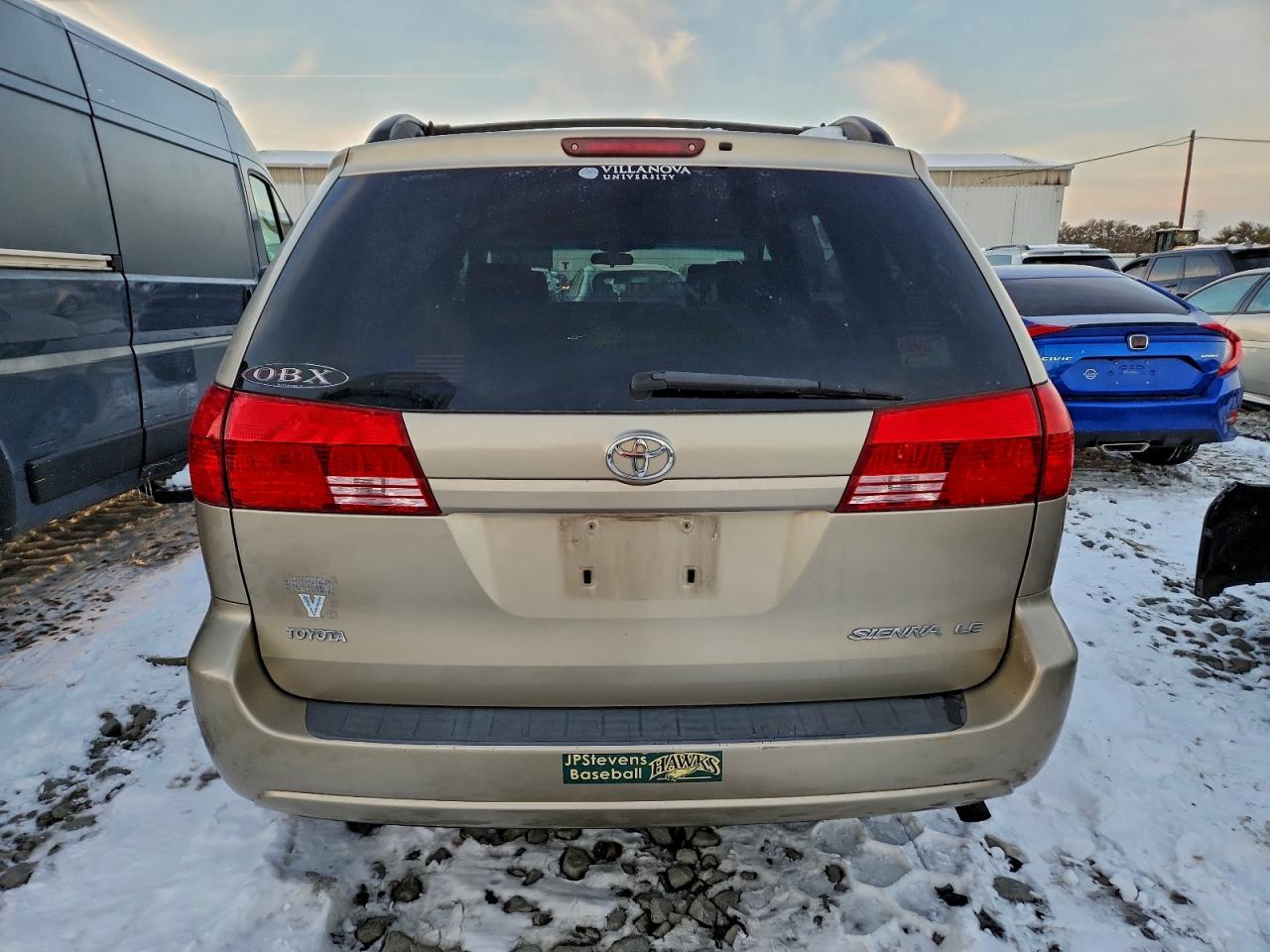 Lot #3317782122 2004 TOYOTA SIENNA CE