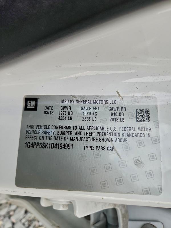 2013 BUICK VERANO #3310440320