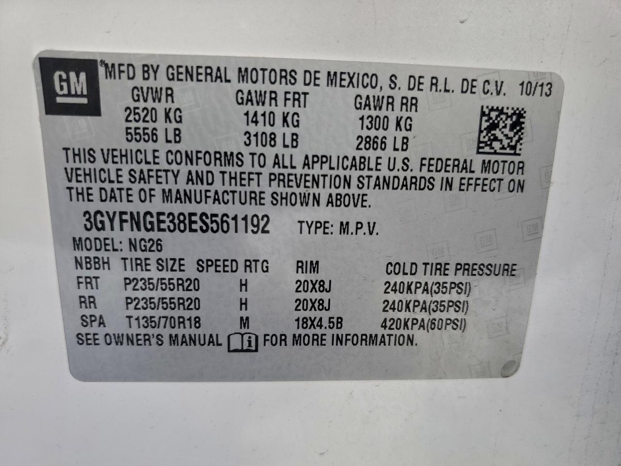 CADILLAC SRX PREMIUM COLLECTION