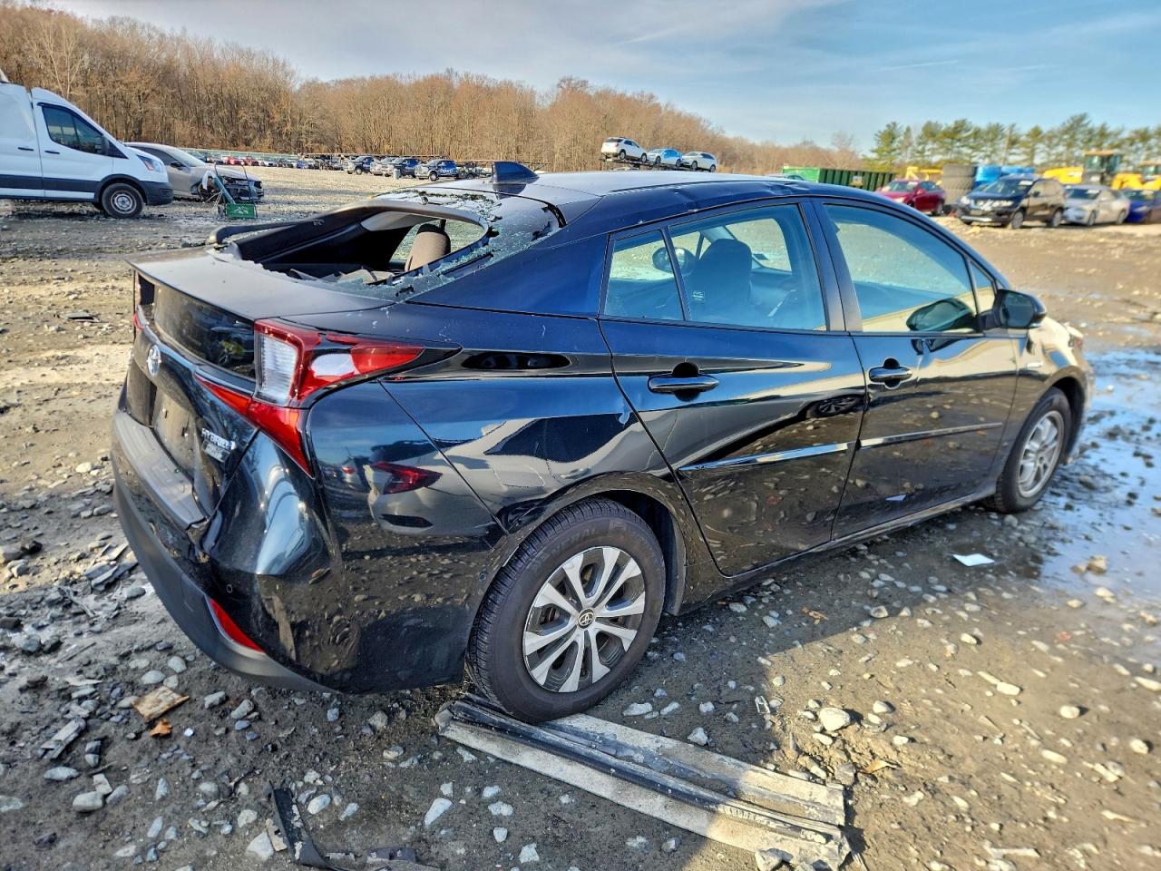 Lot #3301818365 2021 TOYOTA PRIUS LE