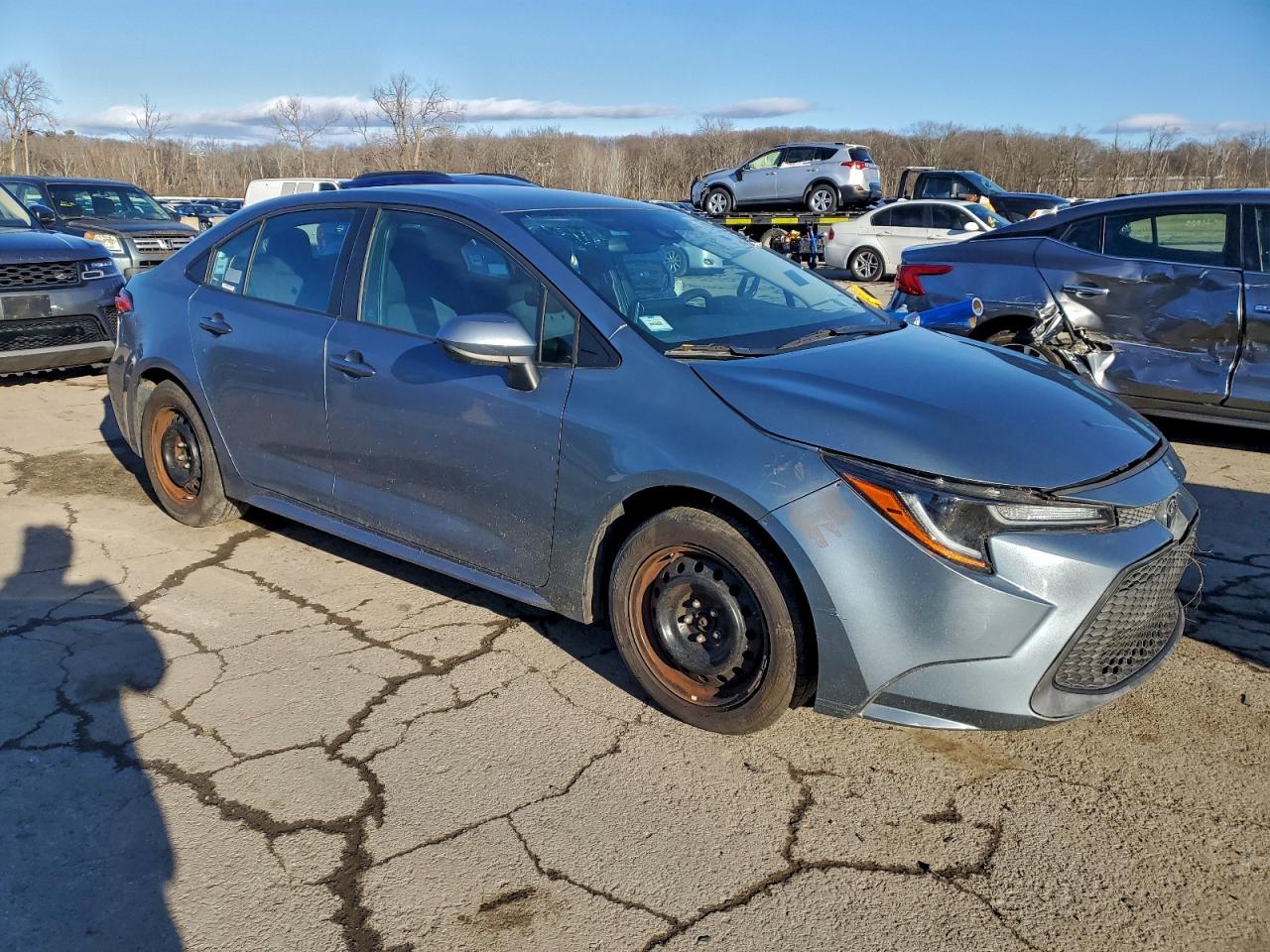 Lot #3316716453 2021 TOYOTA COROLLA LE