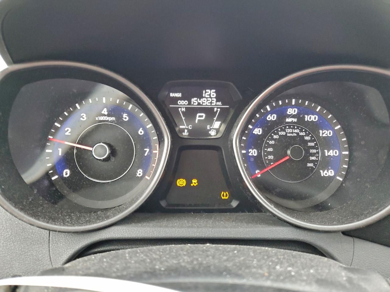 Lot #3316006837 2013 HYUNDAI ELANTRA GL