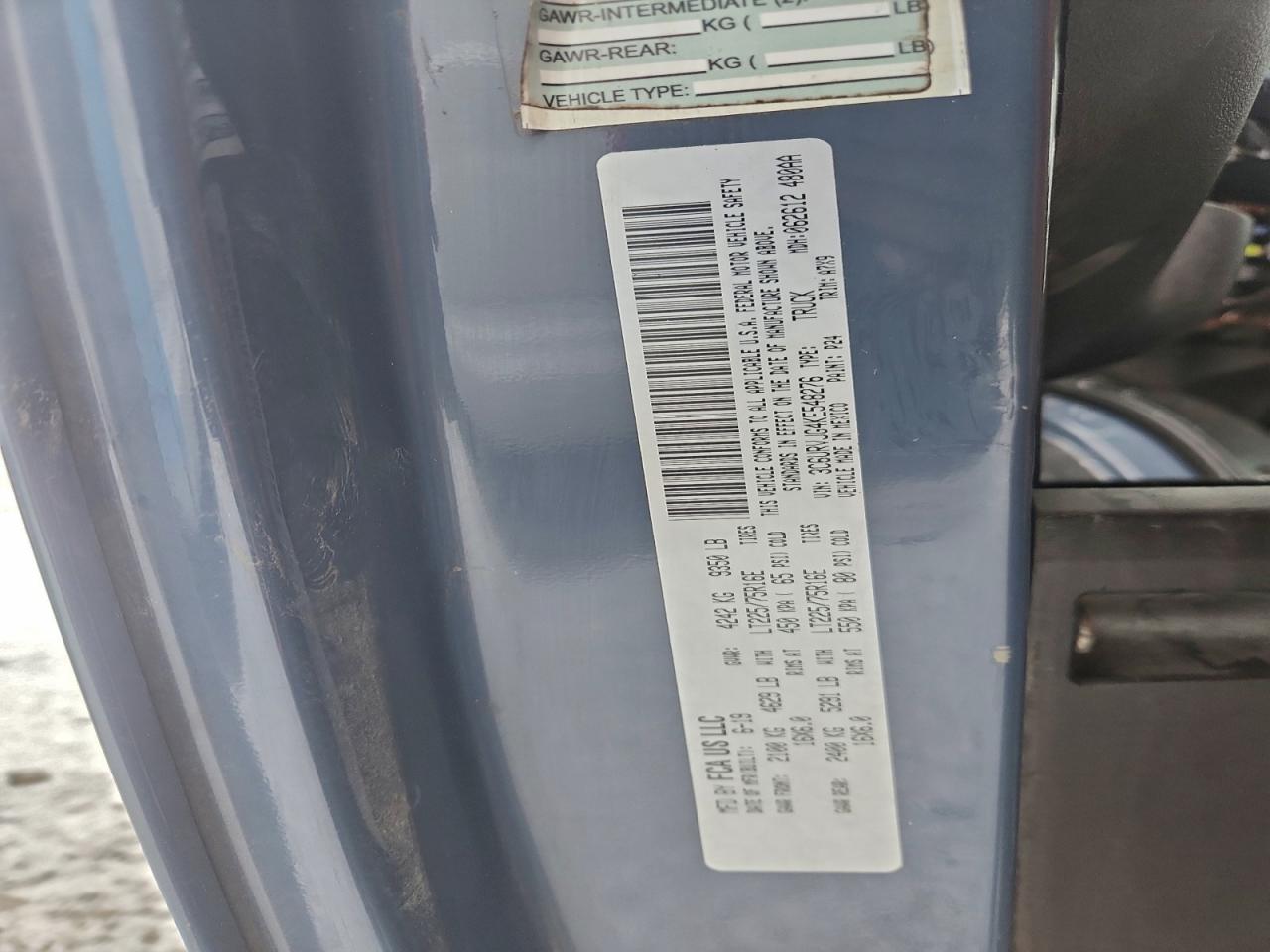 RAM PROMASTER 3500 HIGH