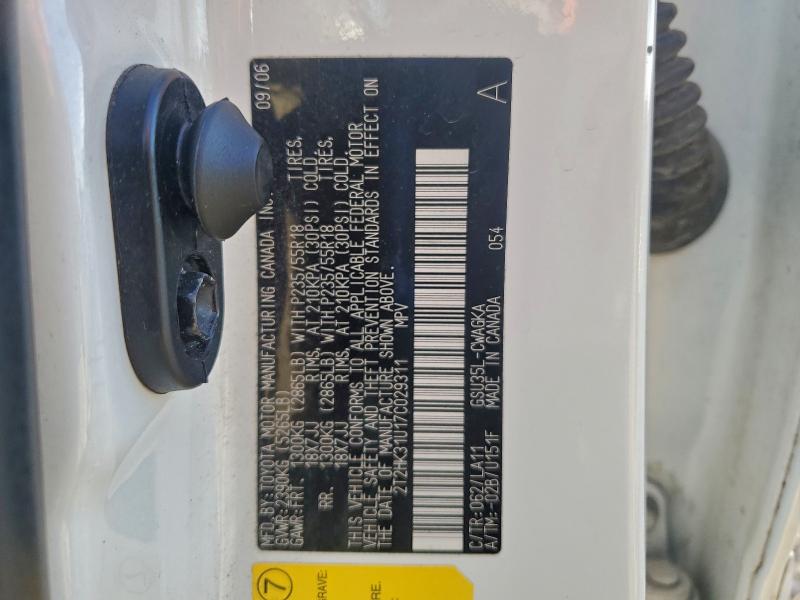 2007 LEXUS RX 350 #3316957148