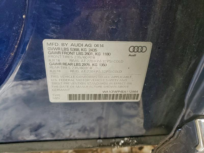 2014 AUDI Q5 PREMIUM #3305526065