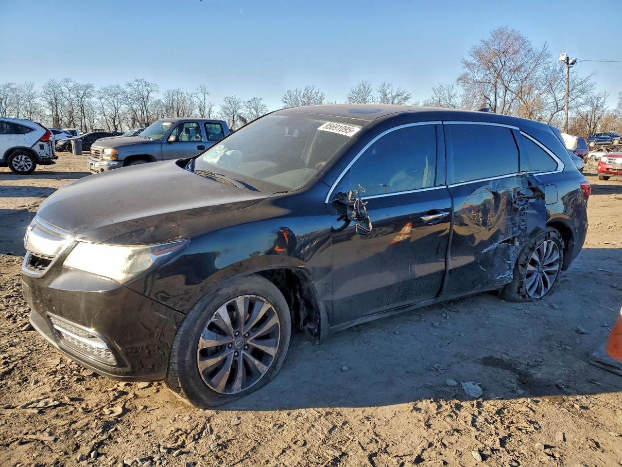Lot #3311743735 2014 ACURA MDX TECHNO