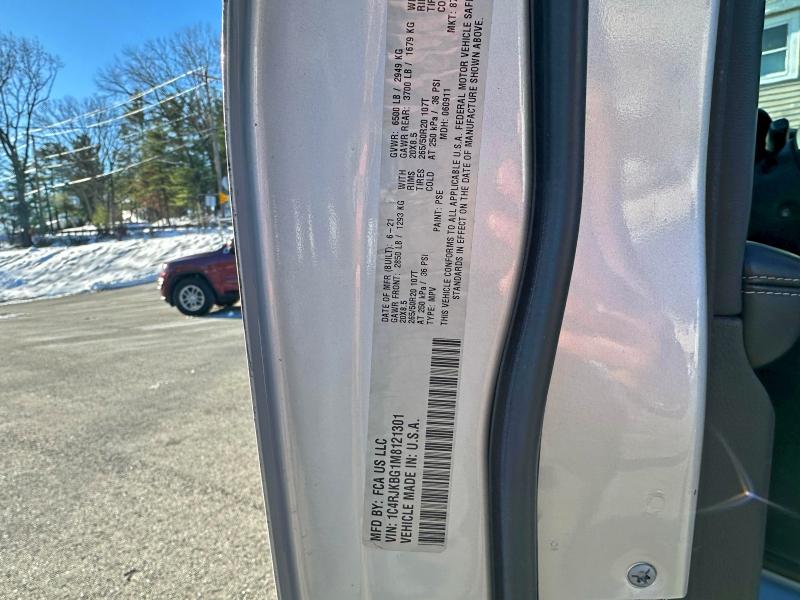 2021 JEEP GRAND CHER #3311485235